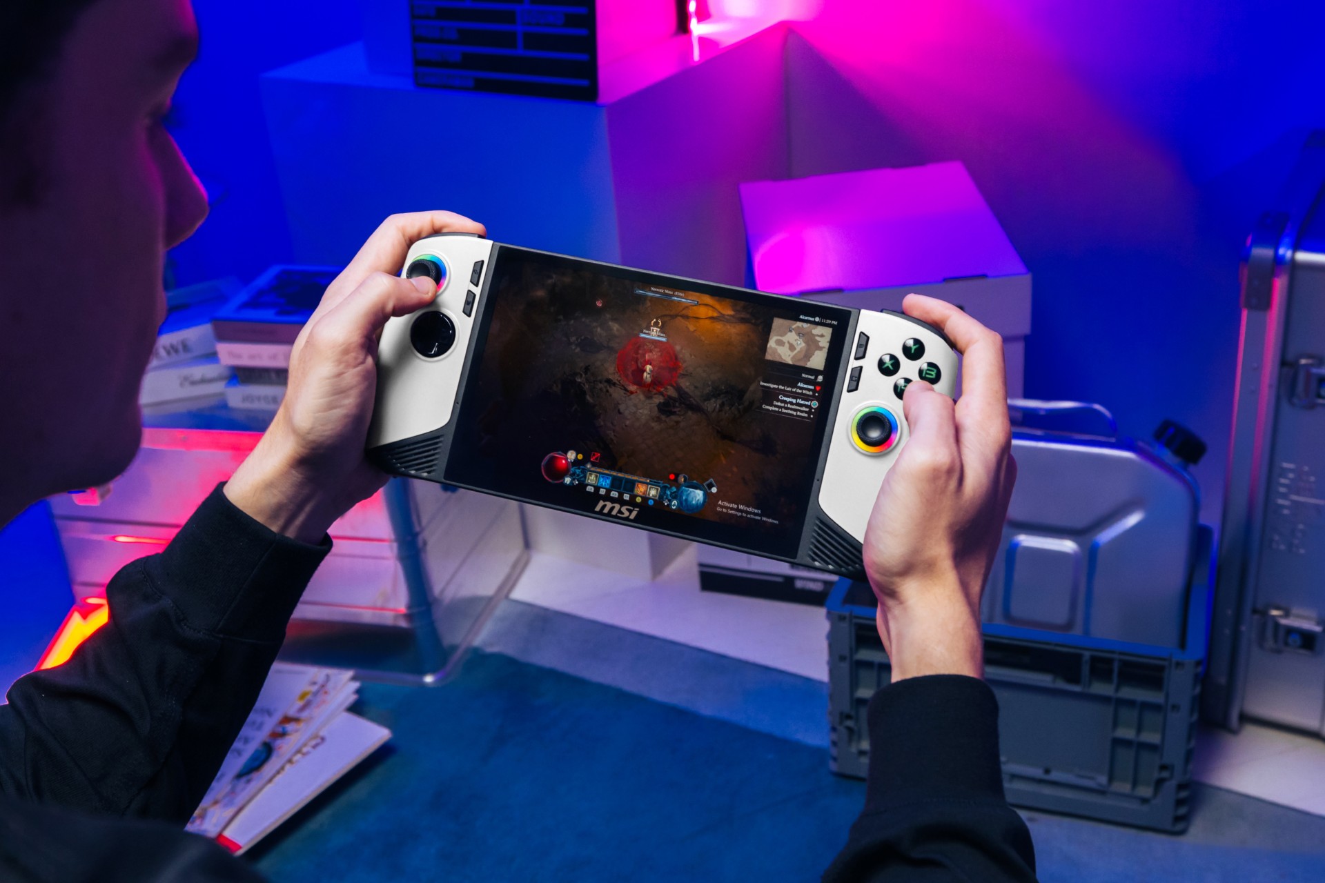 Claw 8 AI+ A2VM Polar Tempest Edition-2